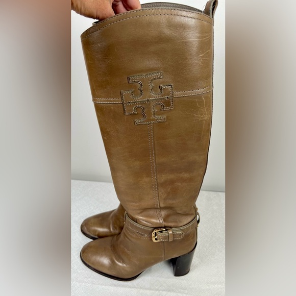 Tory Burch Musk Blaire Mid-heel Boot Size 8.5 - Picture 9 of 11